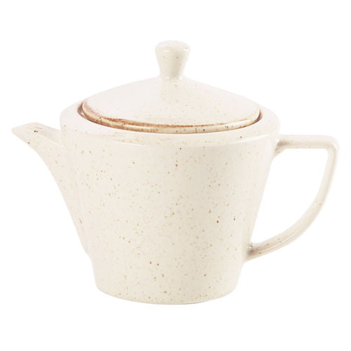 Oatmeal Conic Tea Pot 50cl/18oz (938405oa)