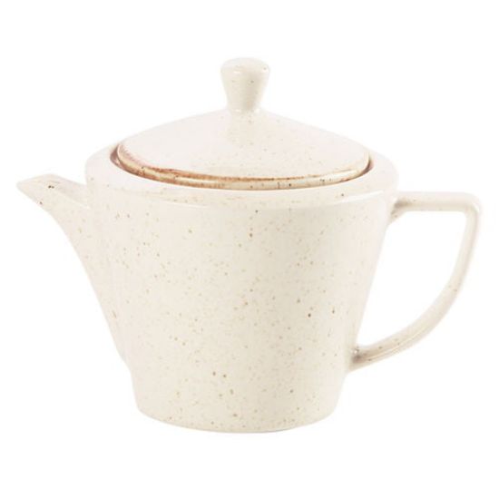 Oatmeal Conic Tea Pot 50cl/18oz (938405oa)