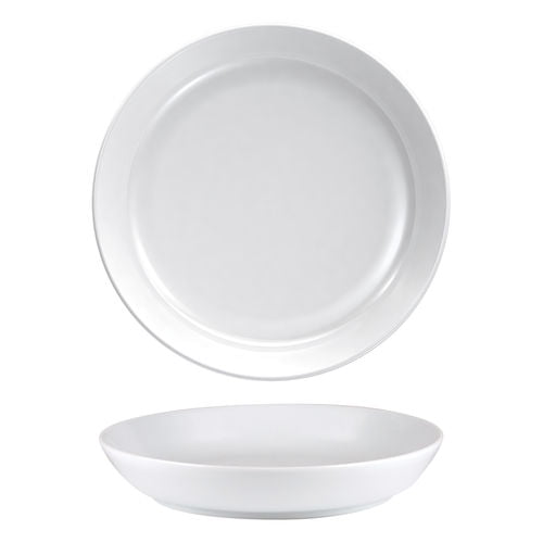 Nordika White Deep Plate 24cm (110024w_group)