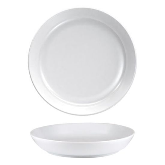 Nordika White Deep Plate 24cm (110024w_group)