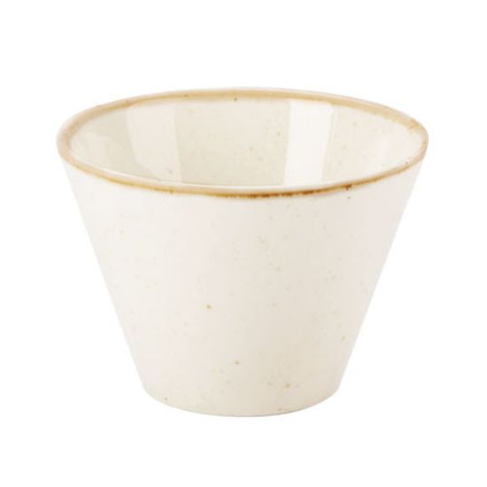 Oatmeal Conic Bowl 5.5cm/2.25" 5cl/1.75" (368206oa)