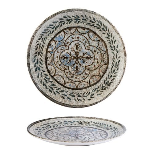 Mosaic Coupe Plate 27cm / 10 ½" (26111027-Mosaic-Coupe-Plate-27cm_result)