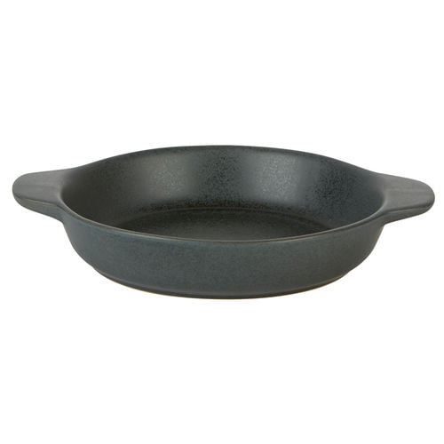 Rustico Carbon Round Eared Dish 12cm (c31200)