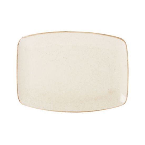 Oatmeal Rectangular Plate 27cm (118427oa)