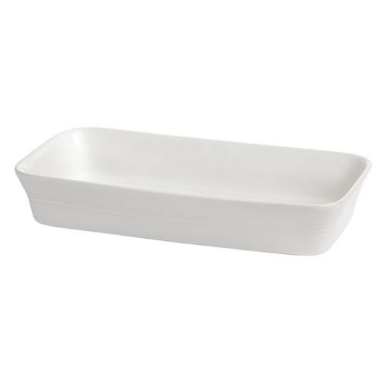 White Rectangular Dish 32.5x19x5.5cm (wb2336)