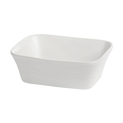 White Rectangular Baker 16.5x13x5.5cm (wb2339)