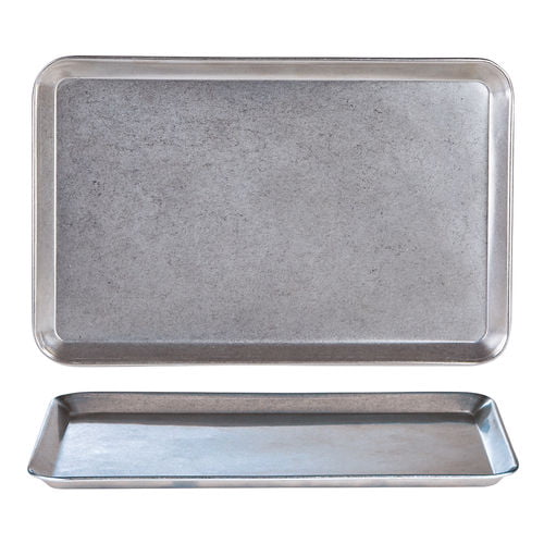 Antique Steel Rectangular Tray 30cmx19.5cm/ 12''x7.5" (cb009220group)