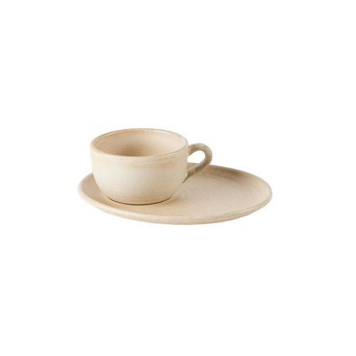 Nude Bowl Shaped Cup 200ml /7oz (198205NU-Nude-Coffee-Cup-and-Saucer_result-1)