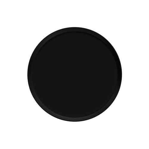 Nordika Black Plate 22cm (110022b)
