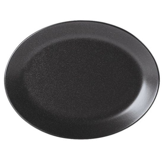 Graphite Oval Plate 30cm/12" (112131gr)