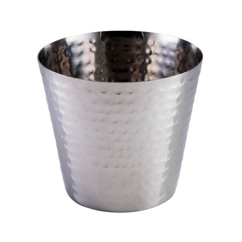 Hammered Finish Tapered Cup 9cm/3½" (cb20027)