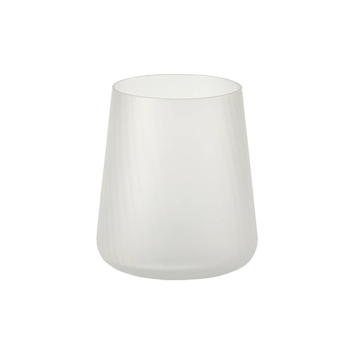 Twist White Frosted Tumbler 420ml / 14¾  oz (G228401-1)