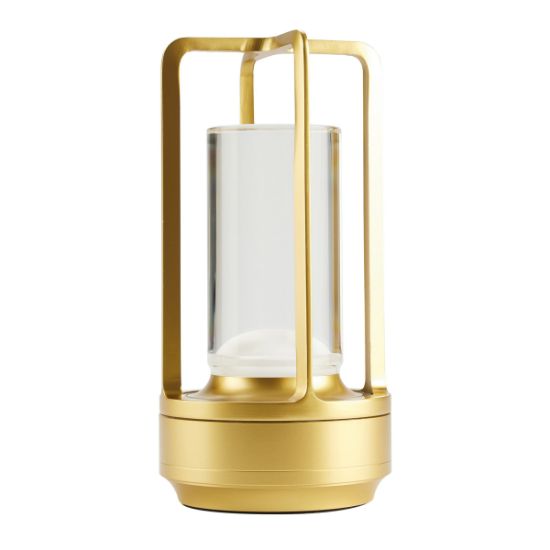 Industrial Brassy Table Lamp 17.5cm / 6 3/4" (503003G)