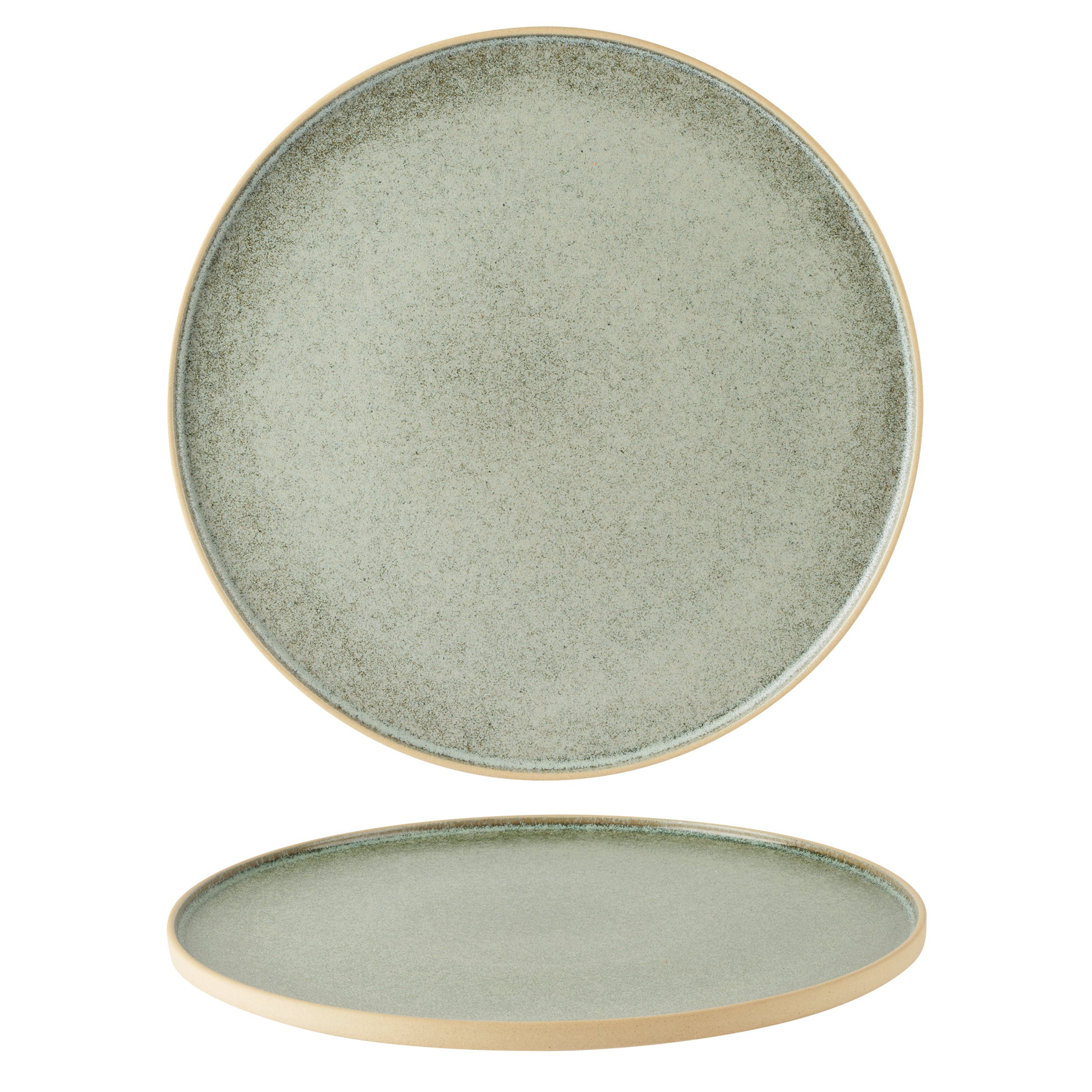 Pistachio Walled Plate 31cm/12" (FG23331)