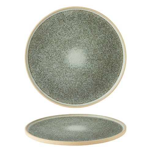 Pistachio Walled Plate 26cm/10" (FG23326)