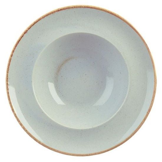 Stone Pasta Plate 26cm (173925st_overhead)
