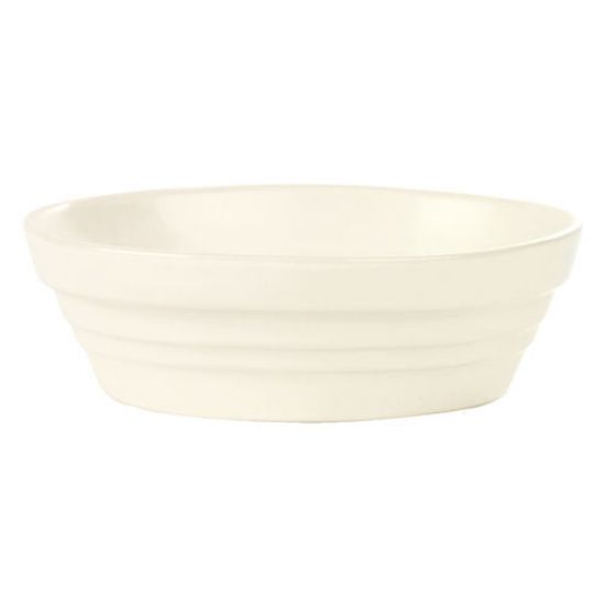 White Oval Baking Dish 18cm /7" (3) (wb2062)
