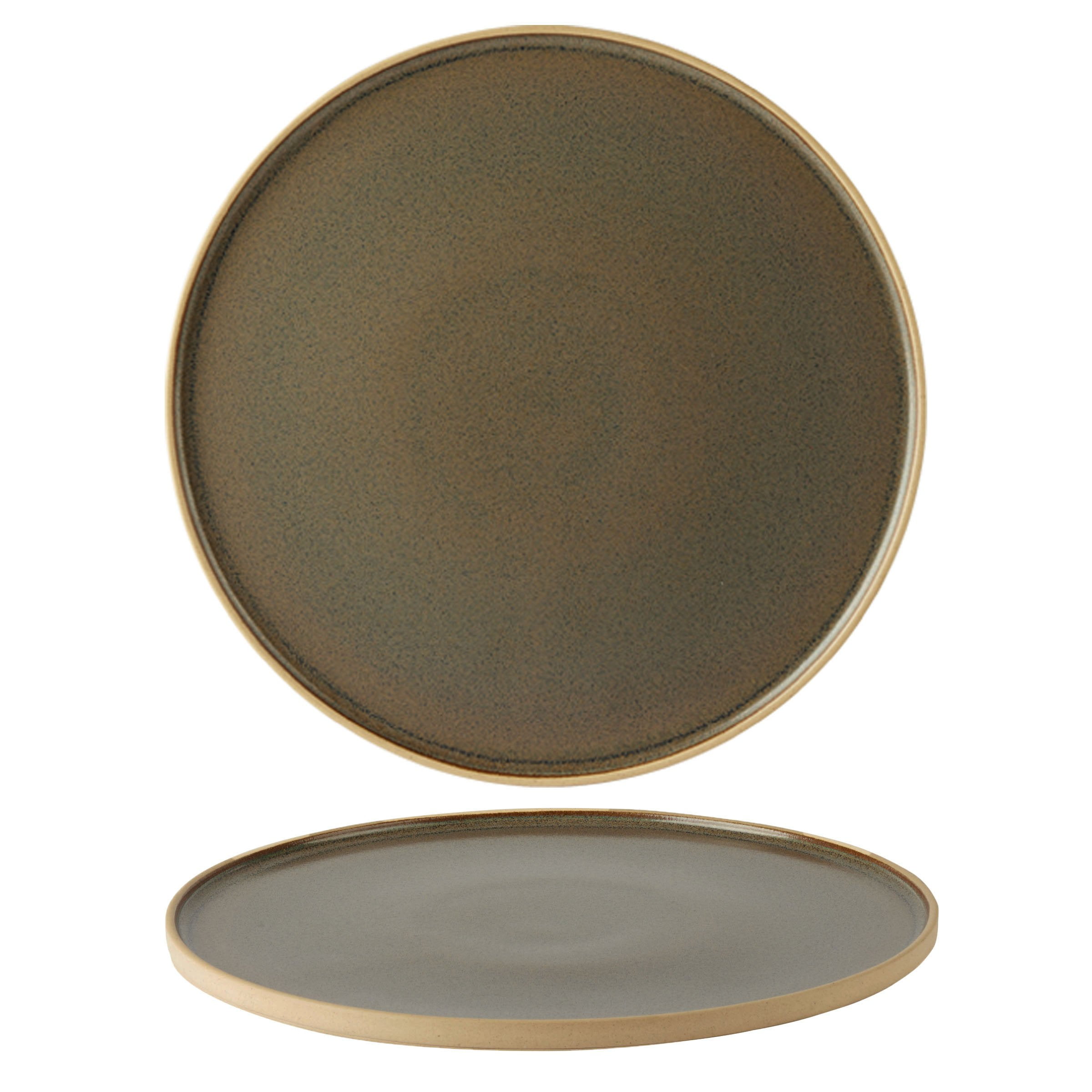 Fawn Walled Plate 31cm/12" (FG33331-2-1)
