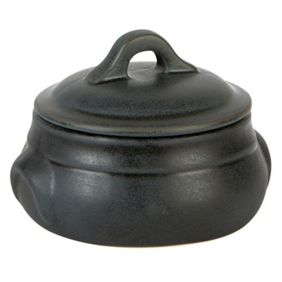 Rustico Carbon Bellied Casserole 11.5x6cm/42.5cl (c31275)