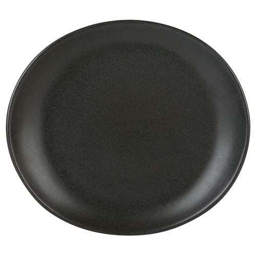 Rustico Carbon Bistro Oval Plate 29.5cm (c31305)