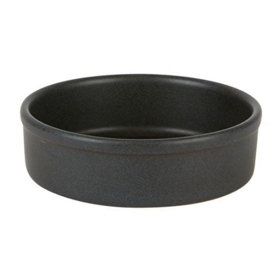 Rustico Carbon Round Tapas Dish14.5cm (c33203)