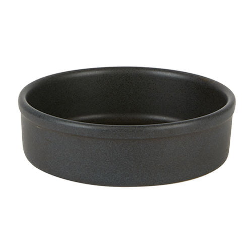 Rustico Carbon Round Tapas Dish 10cm (c33205)