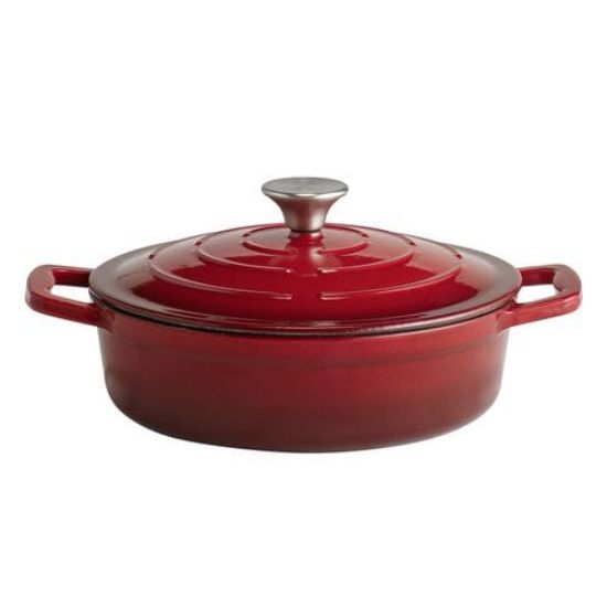 5 Stars Red Roaster with Lid 25cm / 9.8" / 2.5l / 88oz (88300_result)