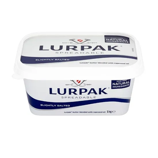 Lurpak Slightly Salted Spreadable Butter (Z60622_P2)