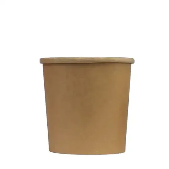 12oz Kraft PP Lined Heavy Duty Soup Cup (D5191_P5)