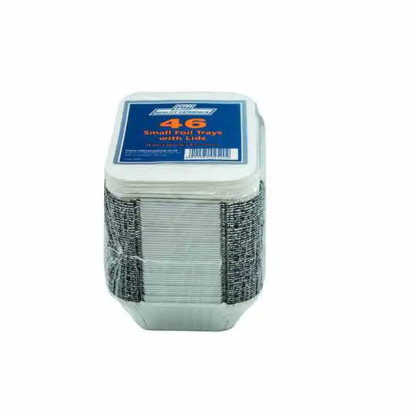 Small Foil Trays with Lids (D4272_P2)
