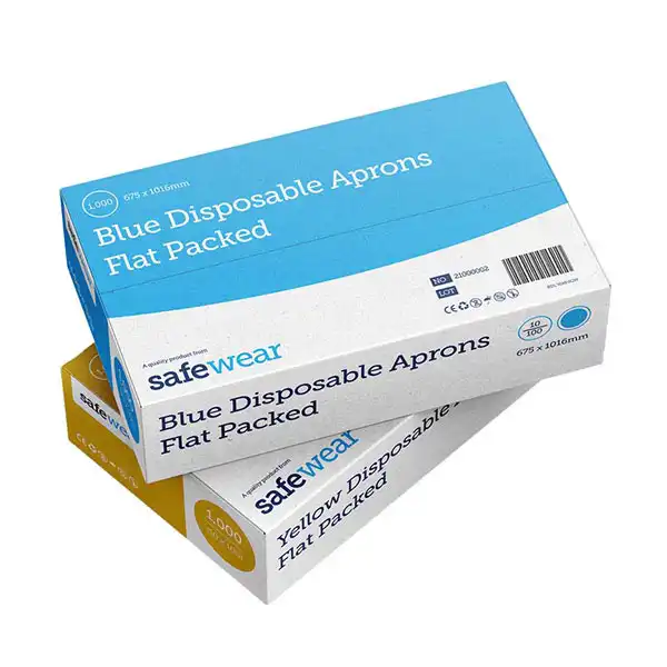 Blue Disposable Aprons (D4196_P2)