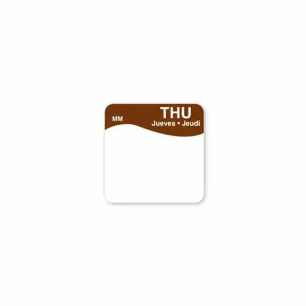 Day of the Week Labels (Thursday) (D2663_P5)