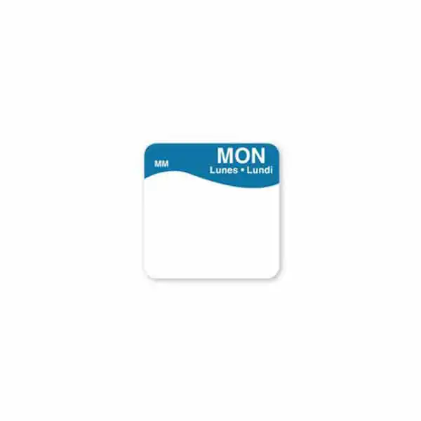 Day of the Week Labels (Monday) (D2660_P5)