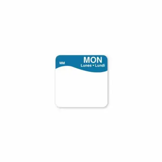 Day of the Week Labels (Monday) (D2660_P5)