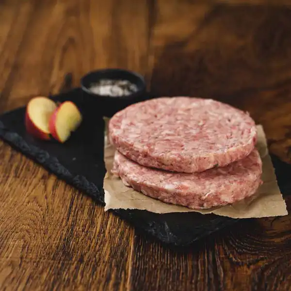 Pork Burger - with Apple, Avg. 6oz (BP4500_P5)