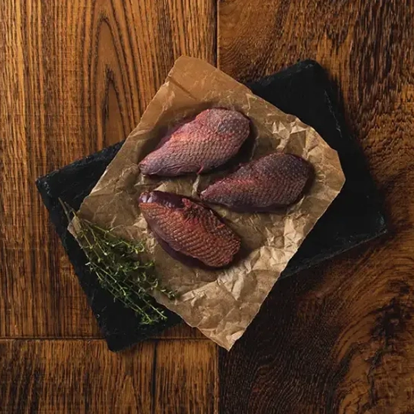 Pigeon - Breasts, Skin on, Avg. 50-60g (BG0028_P1)