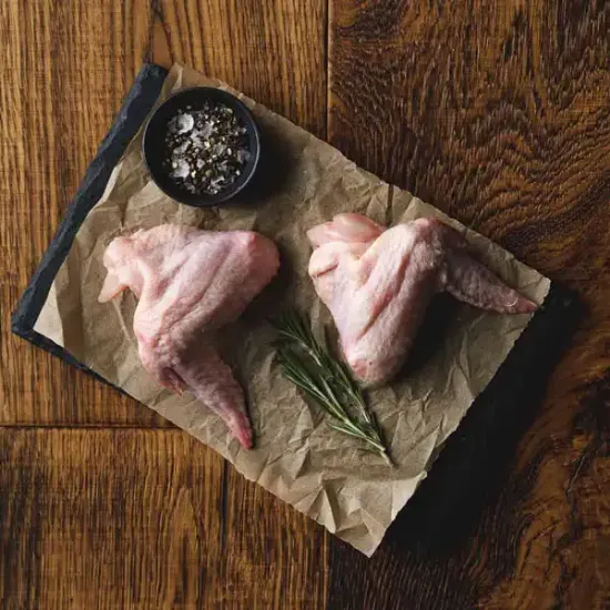 Chicken - Wings, Skin On, Avg. 60g (BC1611_P5)