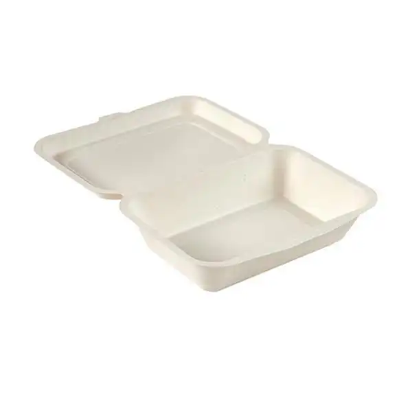 6.75"x4.5" Bagasse Clamshells (D4304_P5)