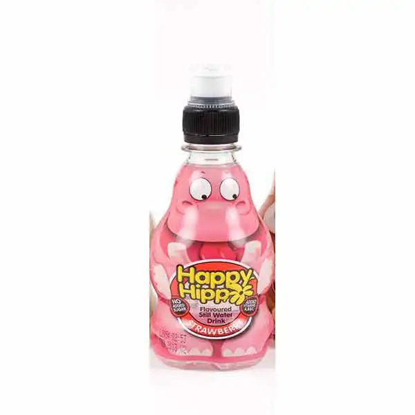 Wild Juice Happy Hippo Still Strawberry Bottles (A889_P2)