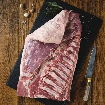 Pork - Belly, Whole, Bone Out, Rindless, Avg. 5-7kg ()