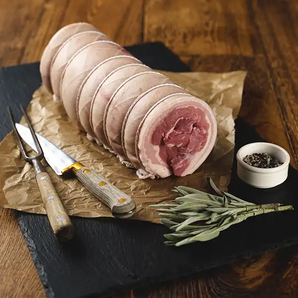 Pork - Belly, Boneless, Whole, Scored, Rolled Avg. 5-6kg (BP0792_P5)