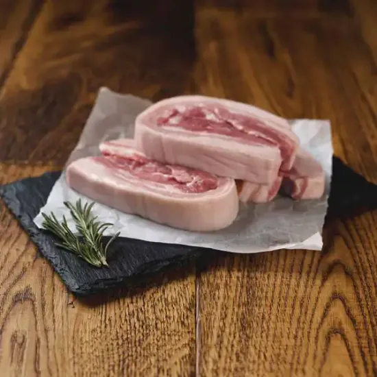 Pork - Belly Slices, Rind On (BP0810_P5)