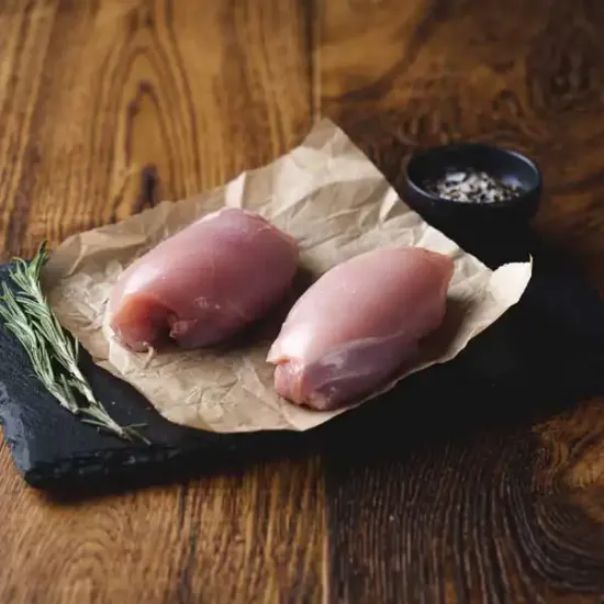 Chicken - Thighs, Boneless & Skinless, Avg. 120-140g, Each (bc1426p5)