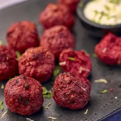 Beetroot Falafel ()