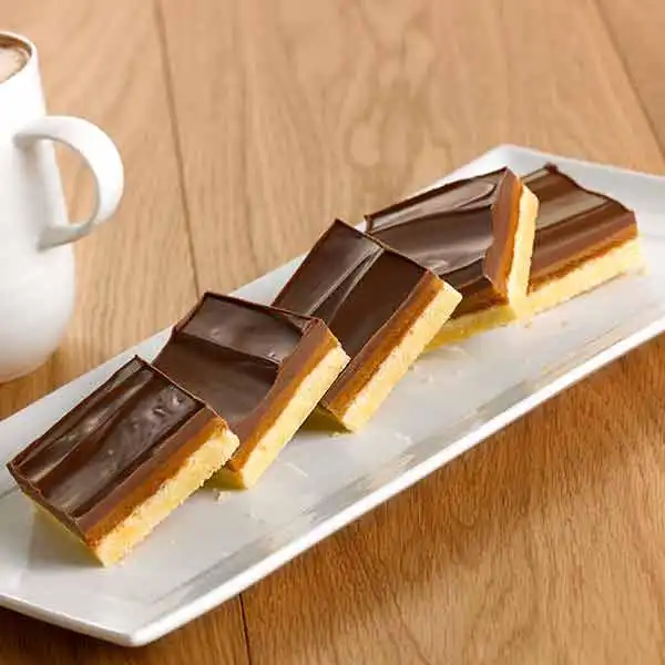 Gluten Free Caramel Shortcake Traybake (1121p1)