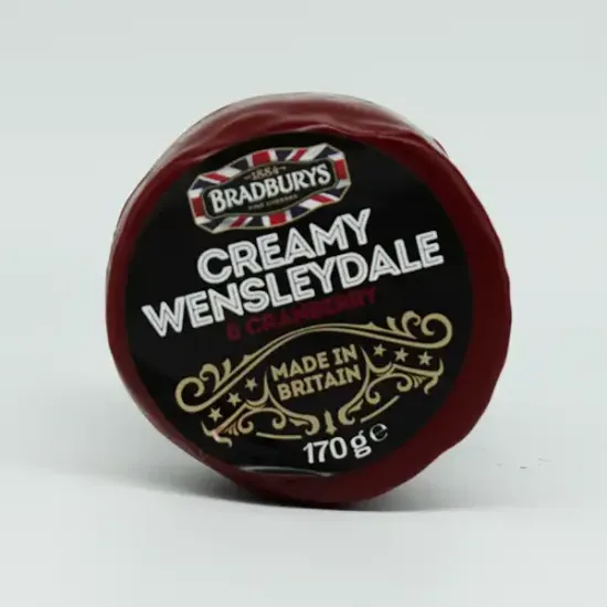 Wensleydale & Cranberry Cheese Truckle (wensleydale--cranberry-cheese-trucklep5)