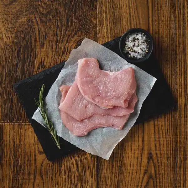 Turkey - Steak, Portion, 70-80g, Each (bt1351p5)