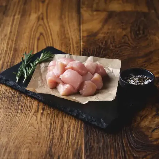 Chicken - Breast, Hand Diced (bc3571p5)