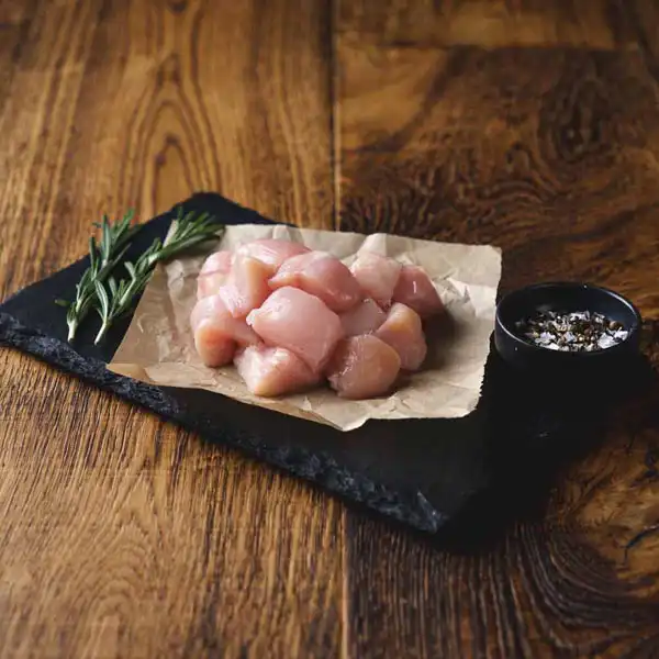 Chicken - Breast, Hand Diced (bc3570p5)