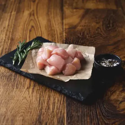 Chicken - Breast,  Hand Diced ()